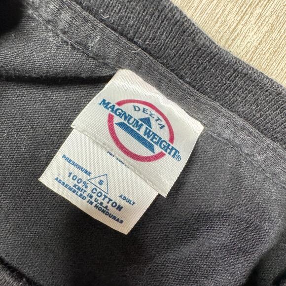 Vintage Hooters Firemen Shirt 2003 Baltimore Maryland Black Tee Crewneck Men S - Picture 5 of 6